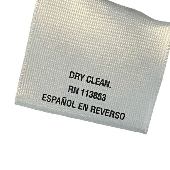 Bar III Ombre Blue White High Low Sleeveless Key Hole V-Neck Dress sz Medium - Picture 16 of 16